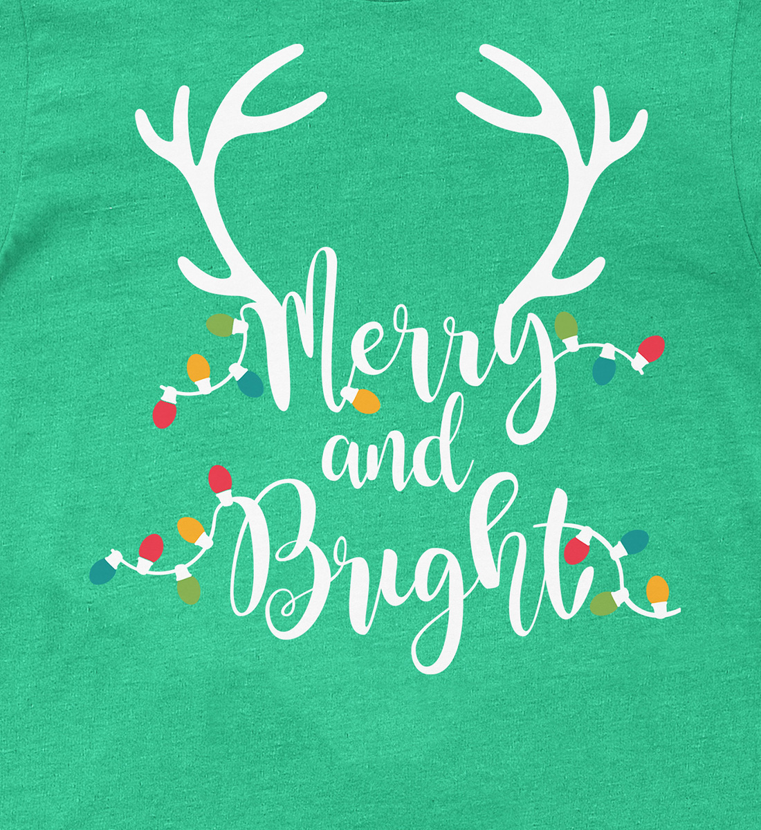 Bright & Merry Xmas Shirt.com