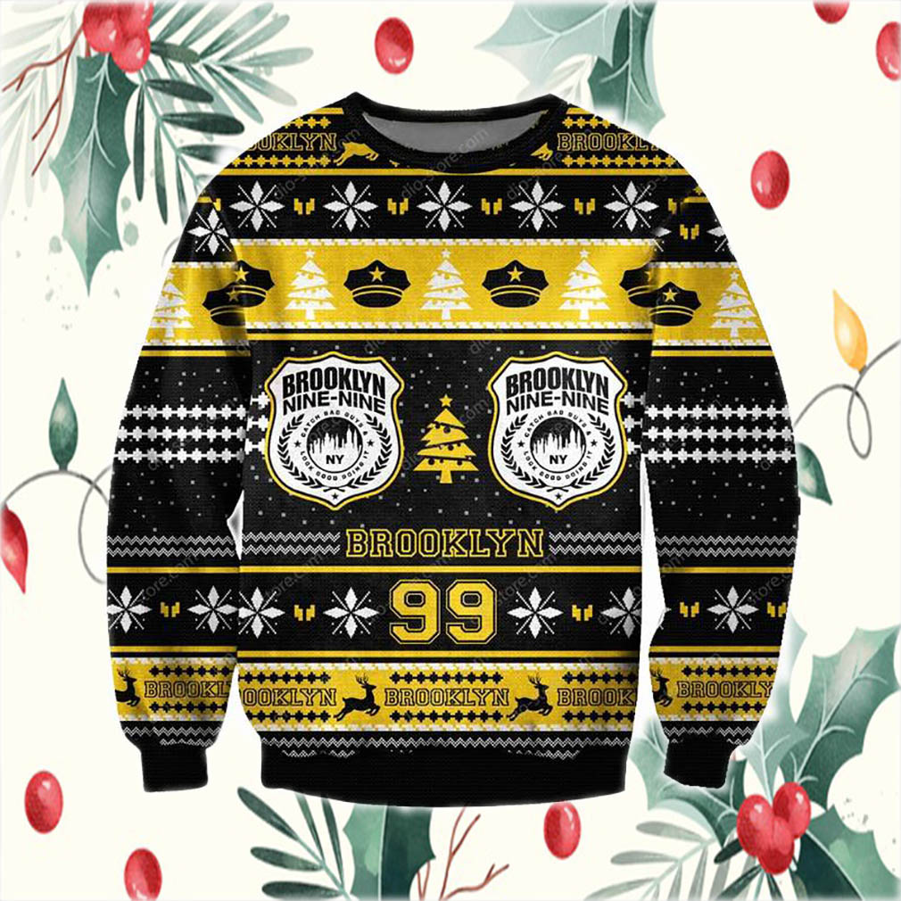 Brooklyn 99 3D Knitting Pattern Print Ugly Christmas Sweater- Best Christmas Gifts 2023