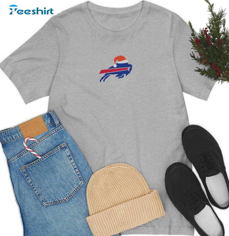 Buffalo Bills Christmas Shirt, Trending Short Sleeve Sweater