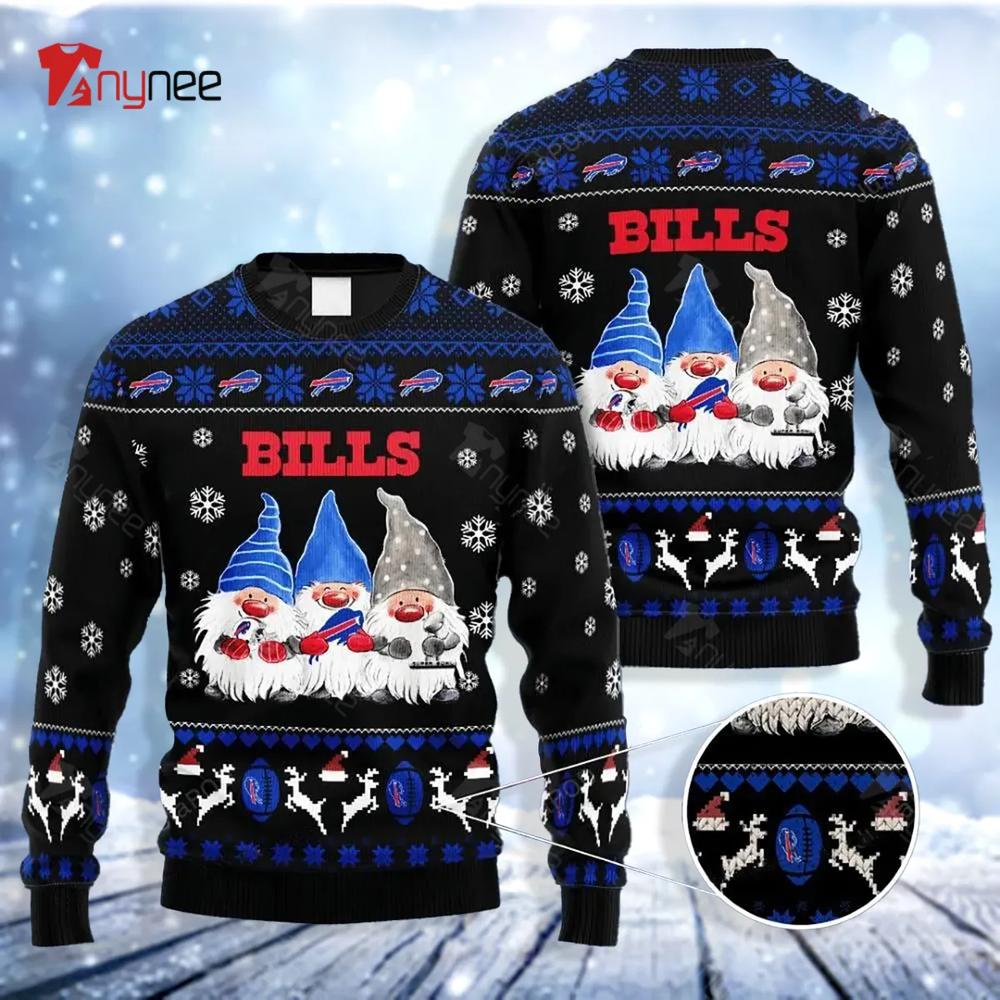 Buffalo Bills Gnome De Noel Ugly Christmas Sweater- Best Christmas Gifts 2023