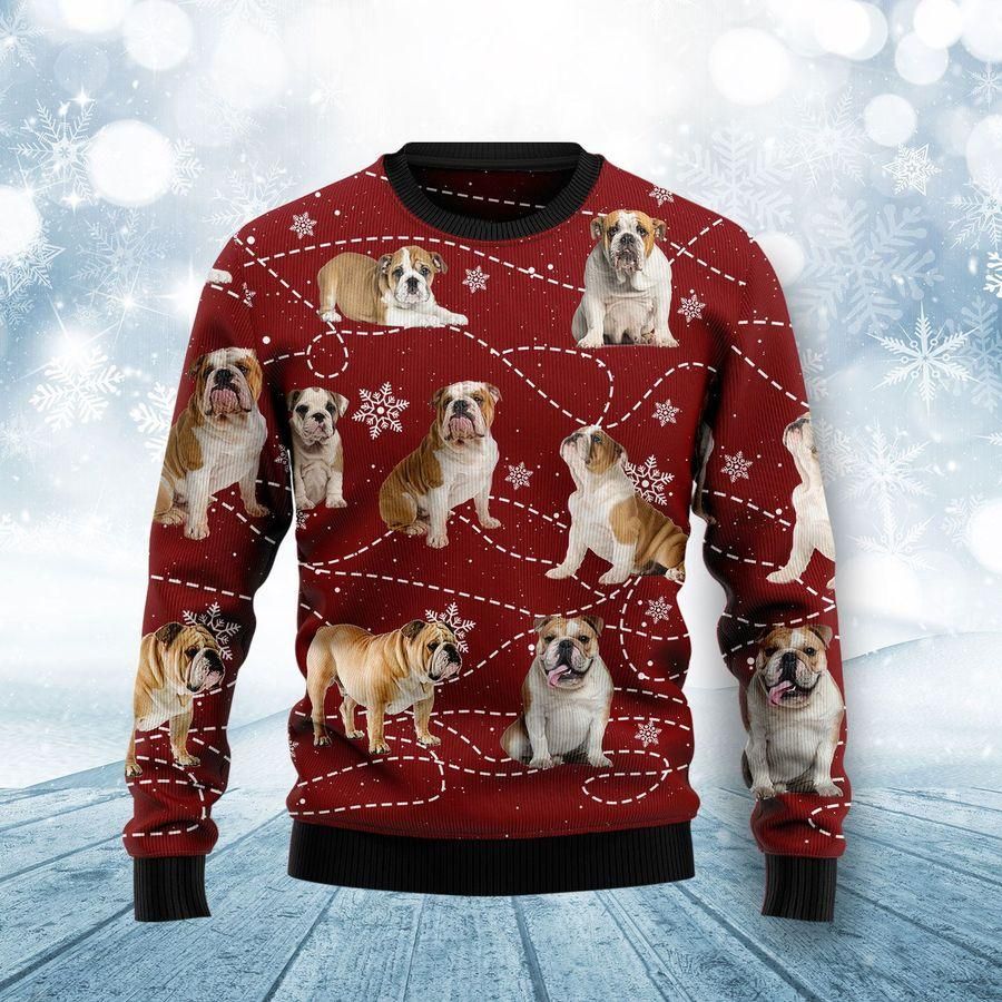 Bulldog Ugly Christmas Sweater | For Men & Women | Adult | US1807- Best Christmas Gifts 2023