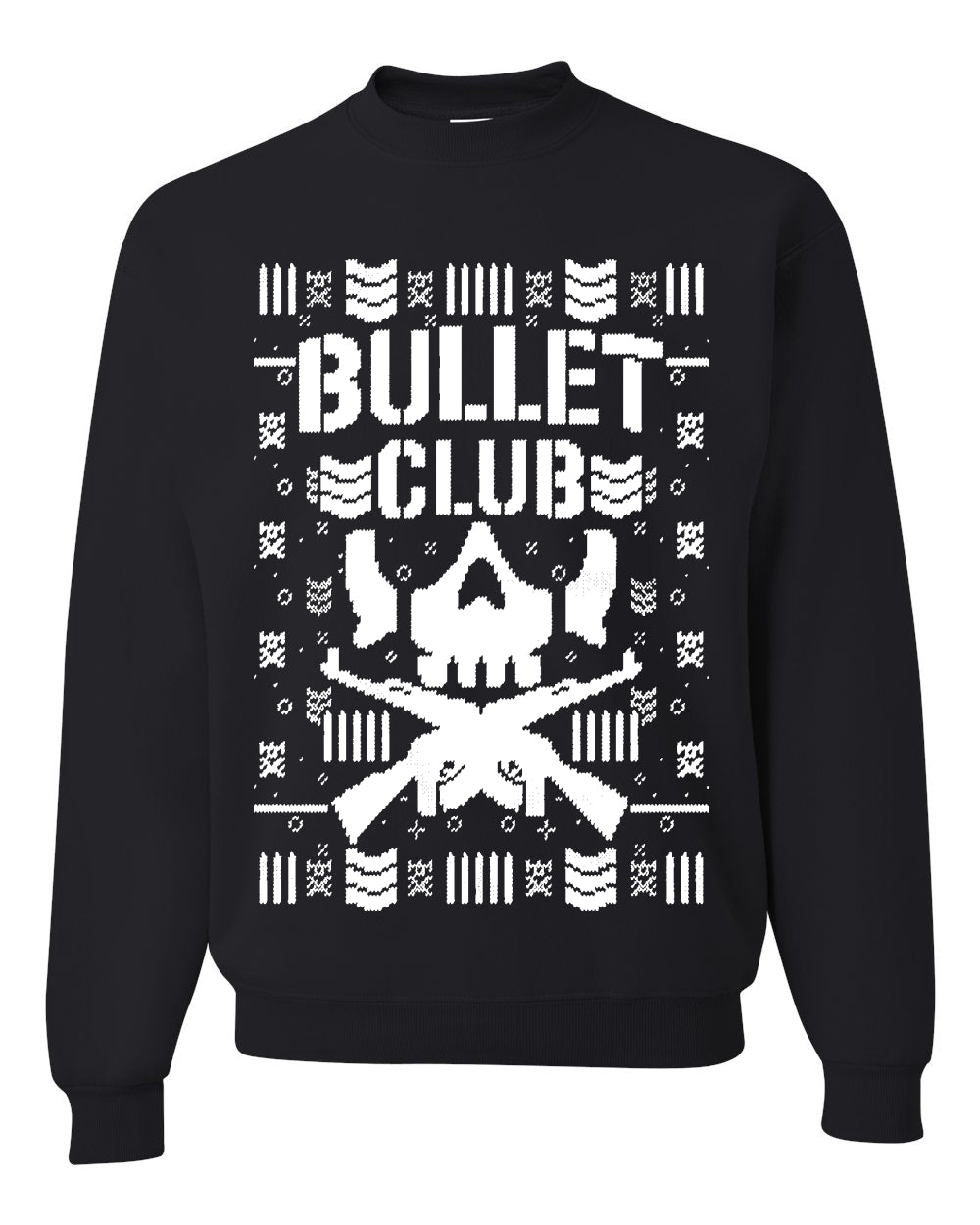 Bullet Club Wrestling Bone Soldier Merry Ugly Christmas Sweater- Best Christmas Gifts 2023