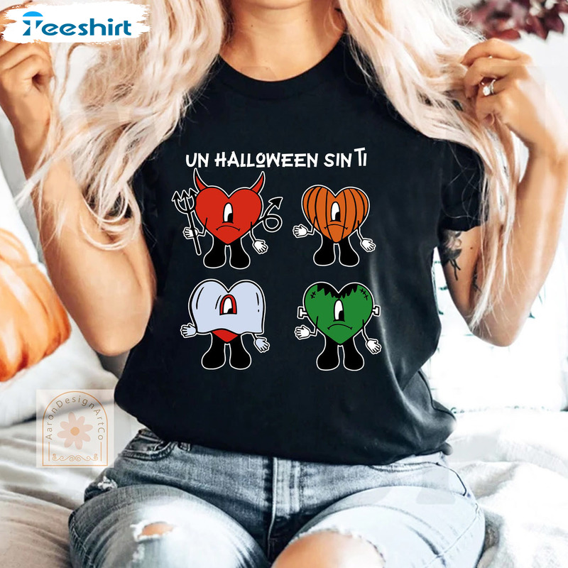 Bunny Halloween Sweatshirt – Un Verano Sin Cute Unisex Hoodie Tank Top