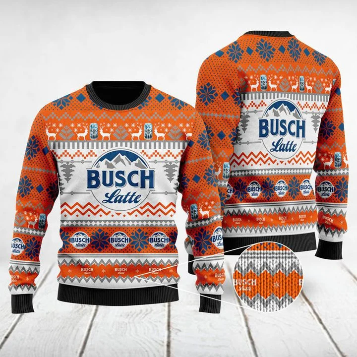 Busch Latte Ugly Sweater – Best Christmas Gifts 2023