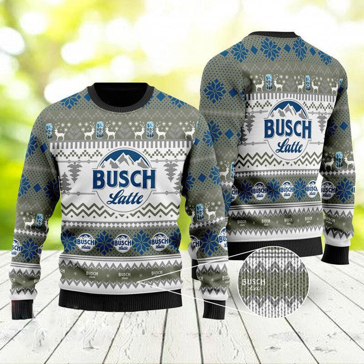 Busch Latte Ugly Sweater – Best Christmas Gifts 2023