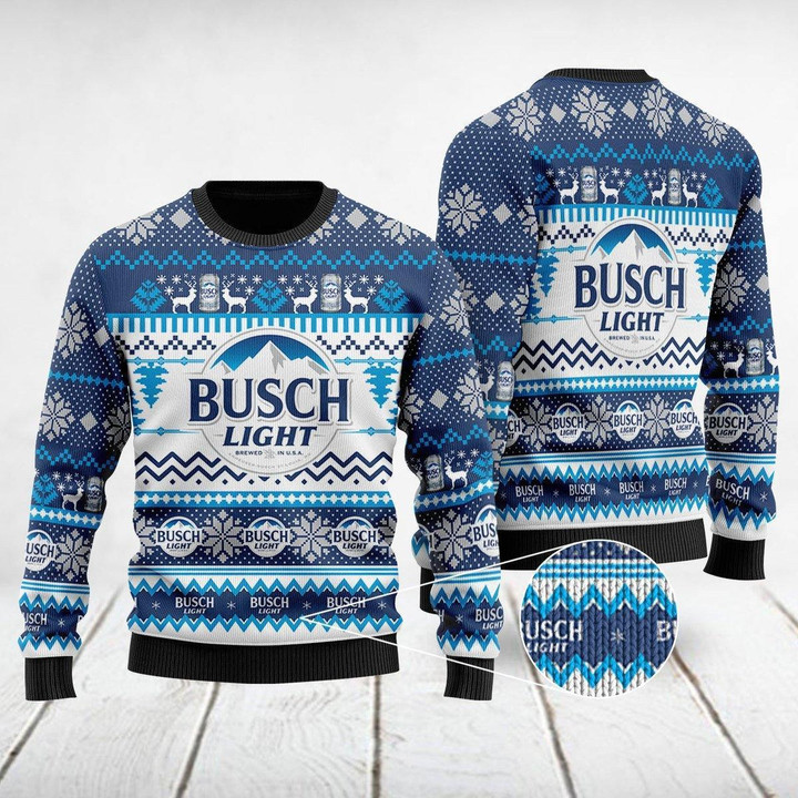 Busch Light Ugly Sweater – Best Christmas Gifts 2023