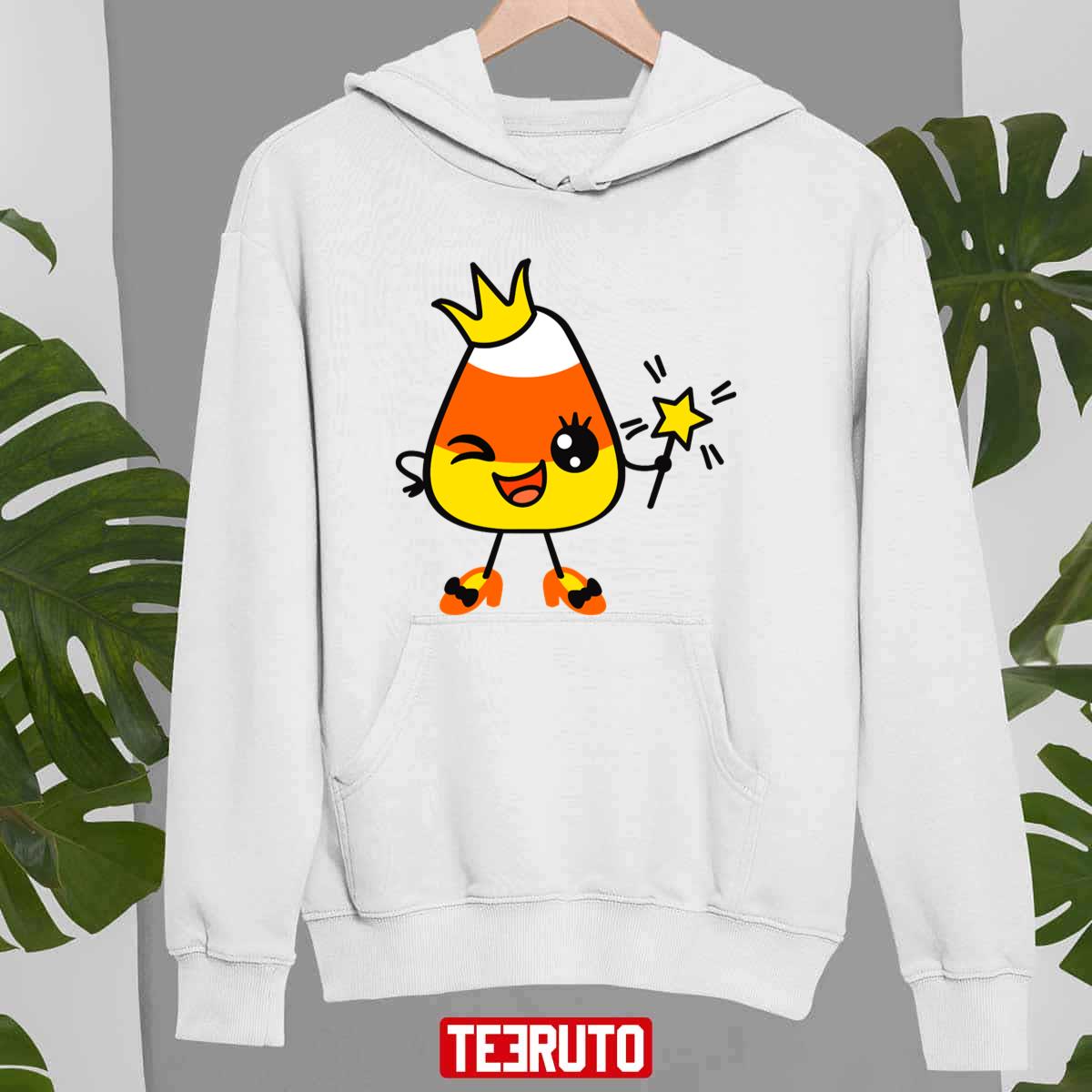 Candy Corn Princess Halloween Unisex Sweatshirt