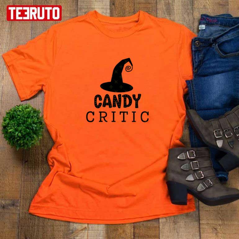 Candy Critic Candy Candy Black Version Halloween Unisex T-Shirt