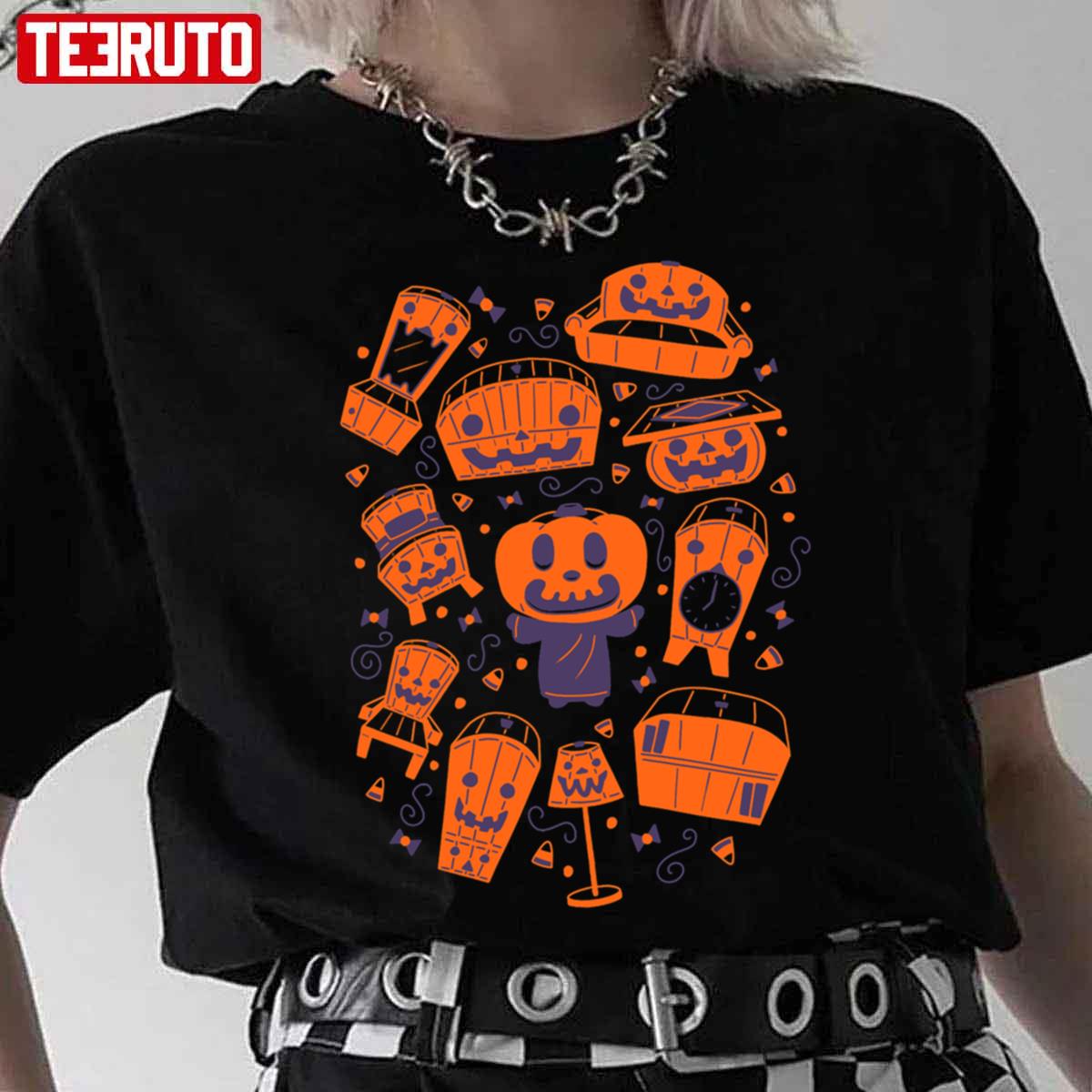 Candy Crossing Halloween Unisex T-Shirt