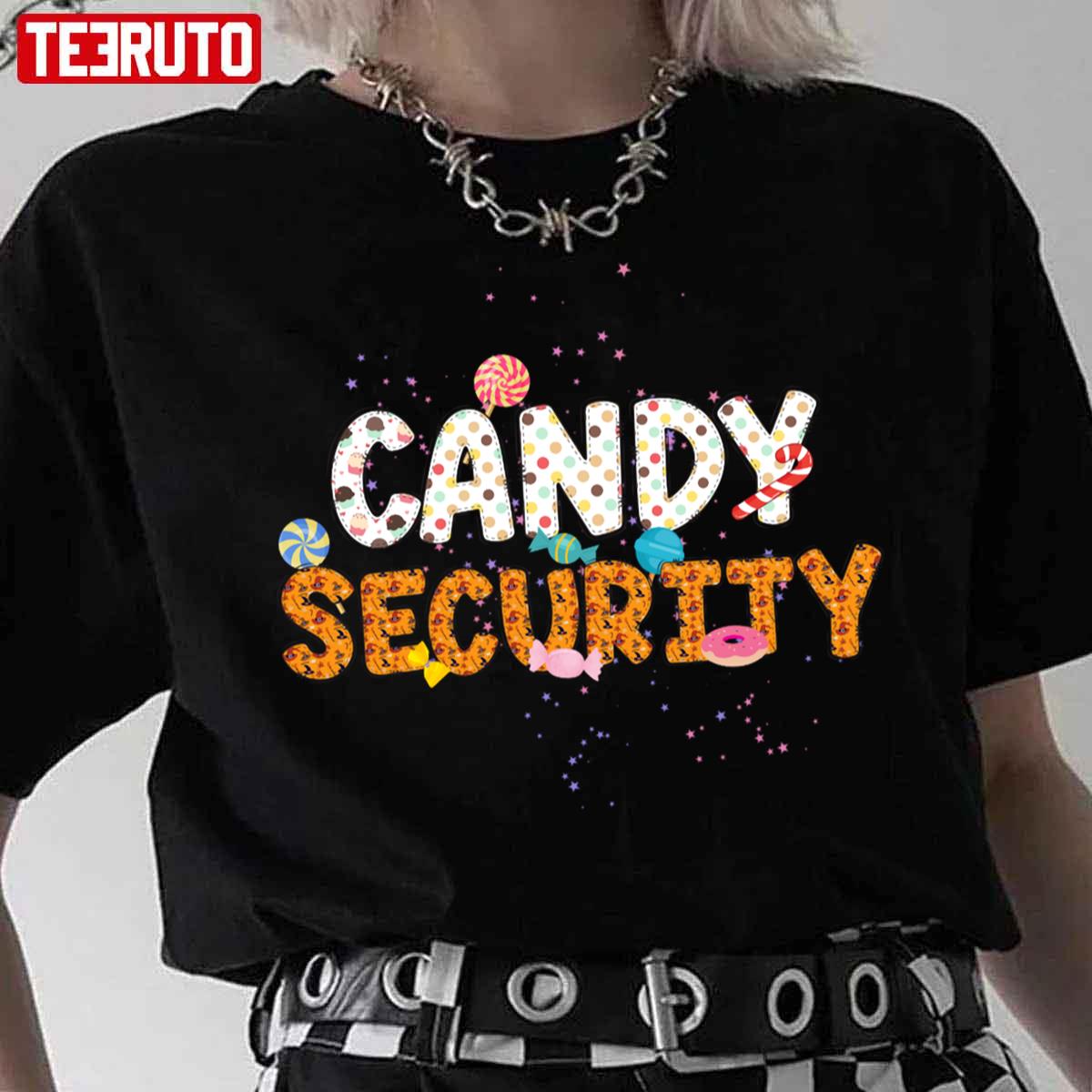 Candy Security Premium Scoop Halloween Unisex T-Shirt