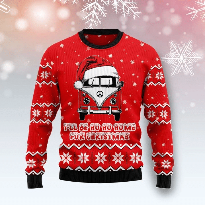 Caravan Ho Ho Home Ugly Christmas Sweater | For Men & Women | Adult | US1347- Best Christmas Gifts 2023