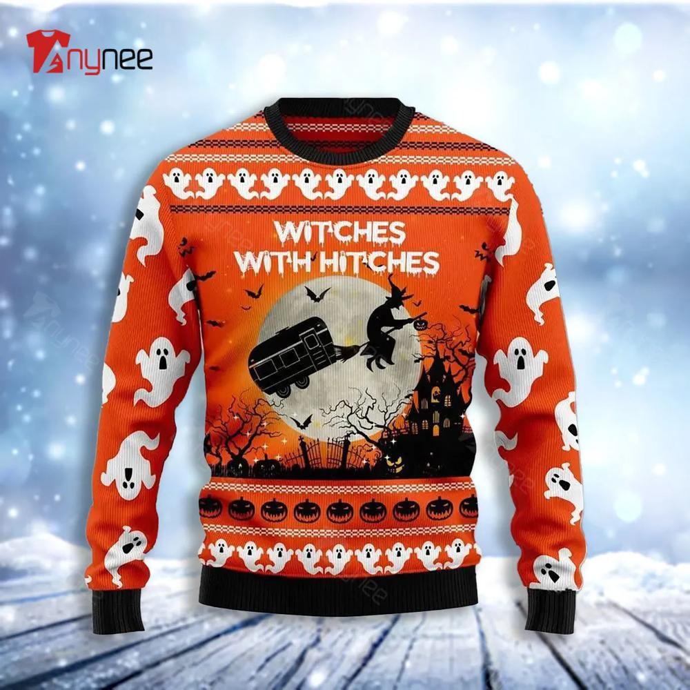 Caravan Witch Ugly Christmas Sweater- Best Christmas Gifts 2023