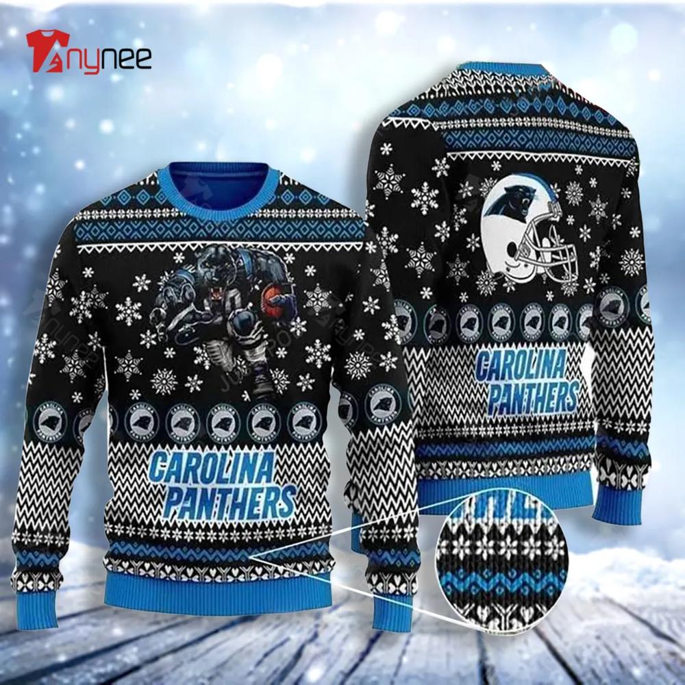 Carolina Panthers Football Ugly Christmas Sweater- Best Christmas Gifts 2023