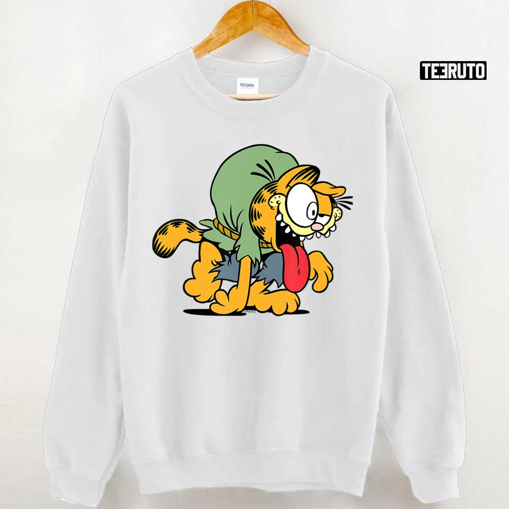 Character Garfield Hunchback Garfield Halloween Thanksgiving Unisex Hoodie