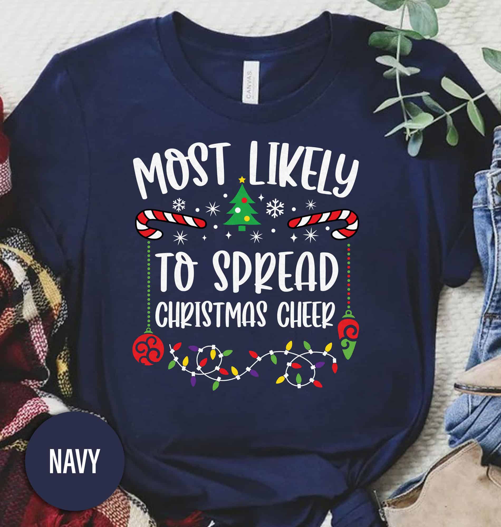 Cheer-Spreading Holiday Shirt – Christmas Edition