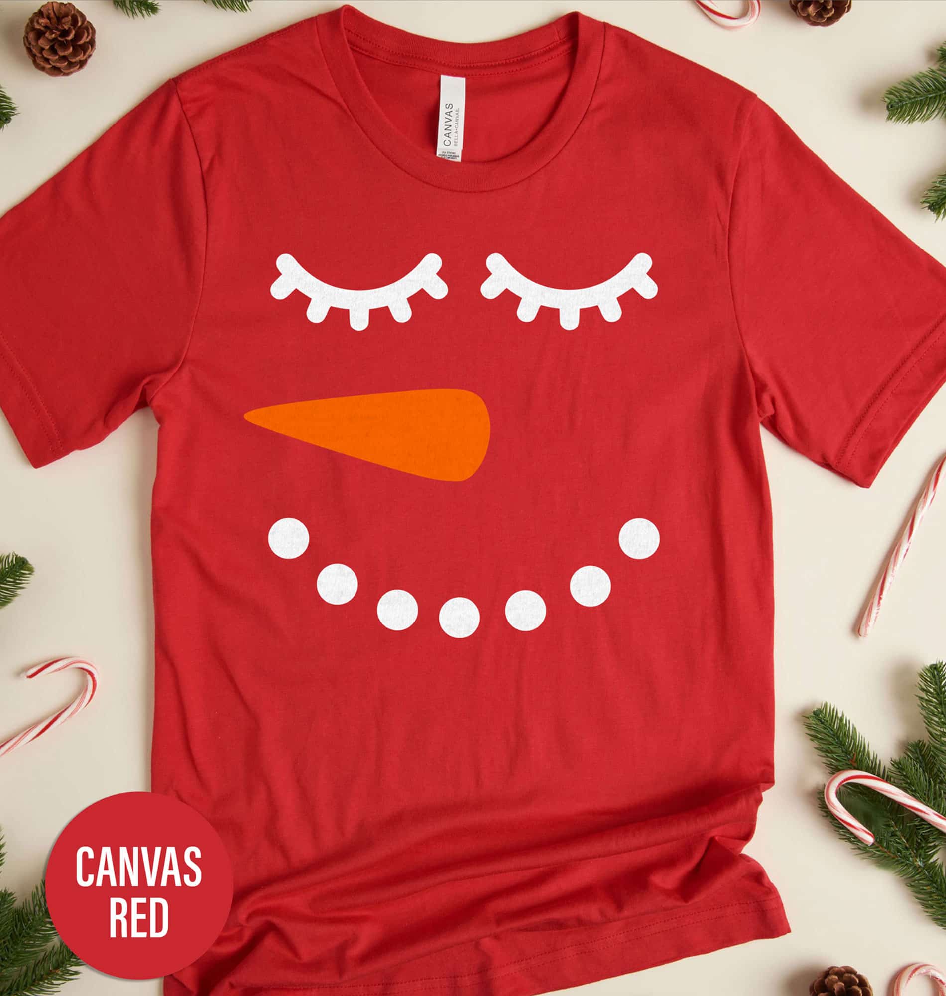 Cheery Snowman Holiday Shirt – Christmas Delight