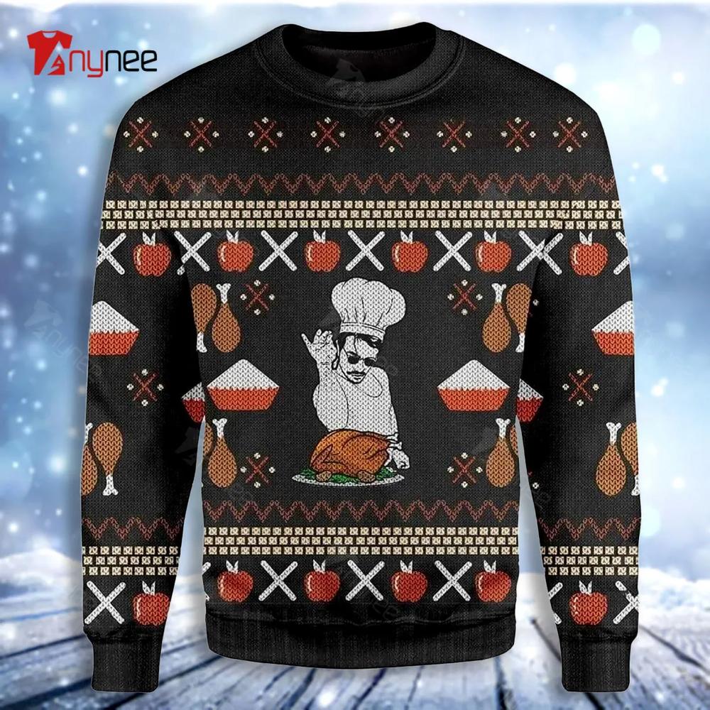 Chef Ugly Christmas Sweater- Best Christmas Gifts 2023