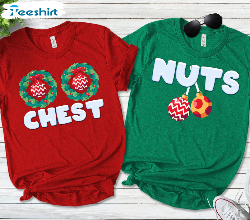 Chesnuts Couples Christmas Shirt – Funny Matching Sweatshirt For Couple