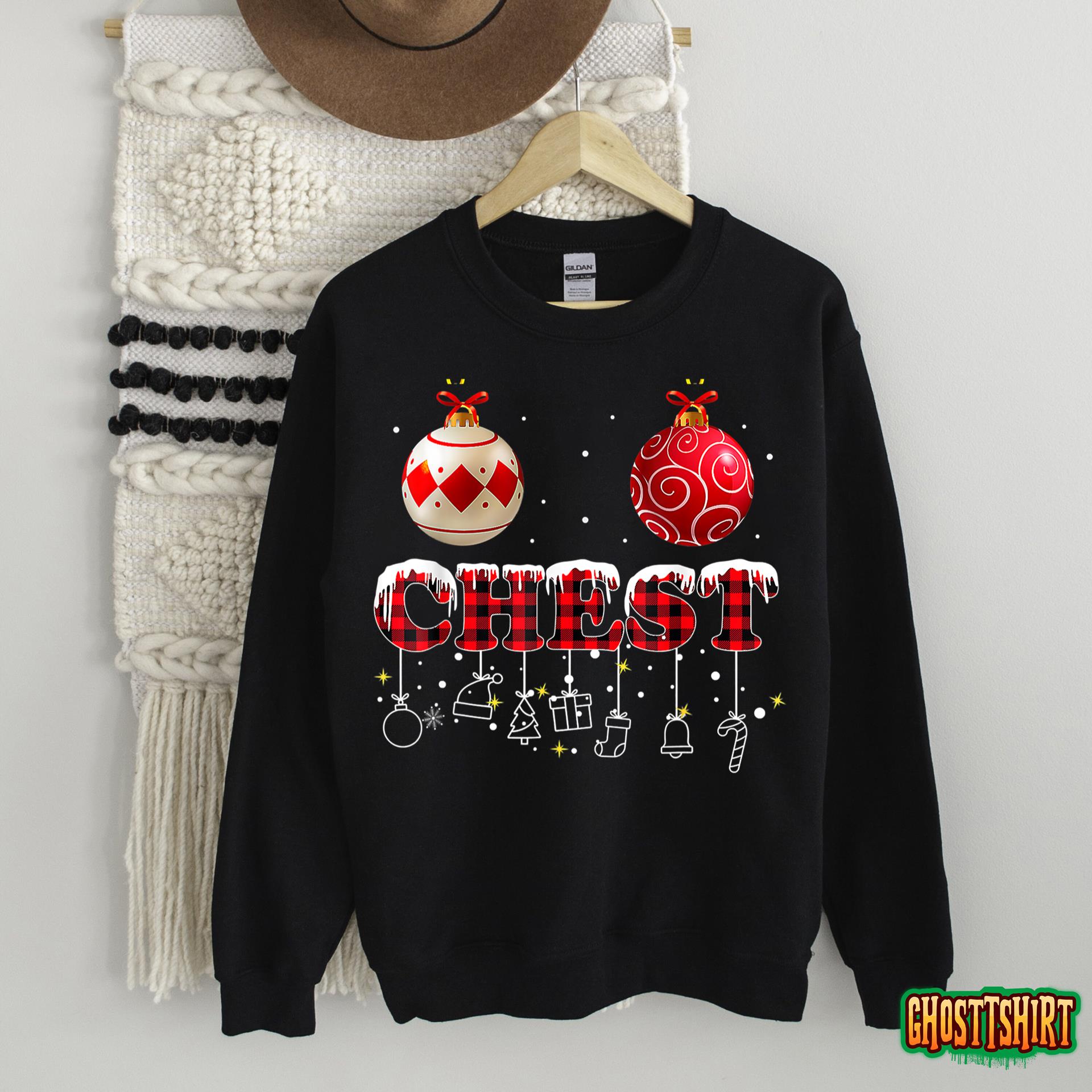 Chest Nuts Christmas Matching Couple Chestnuts Sweatshirt