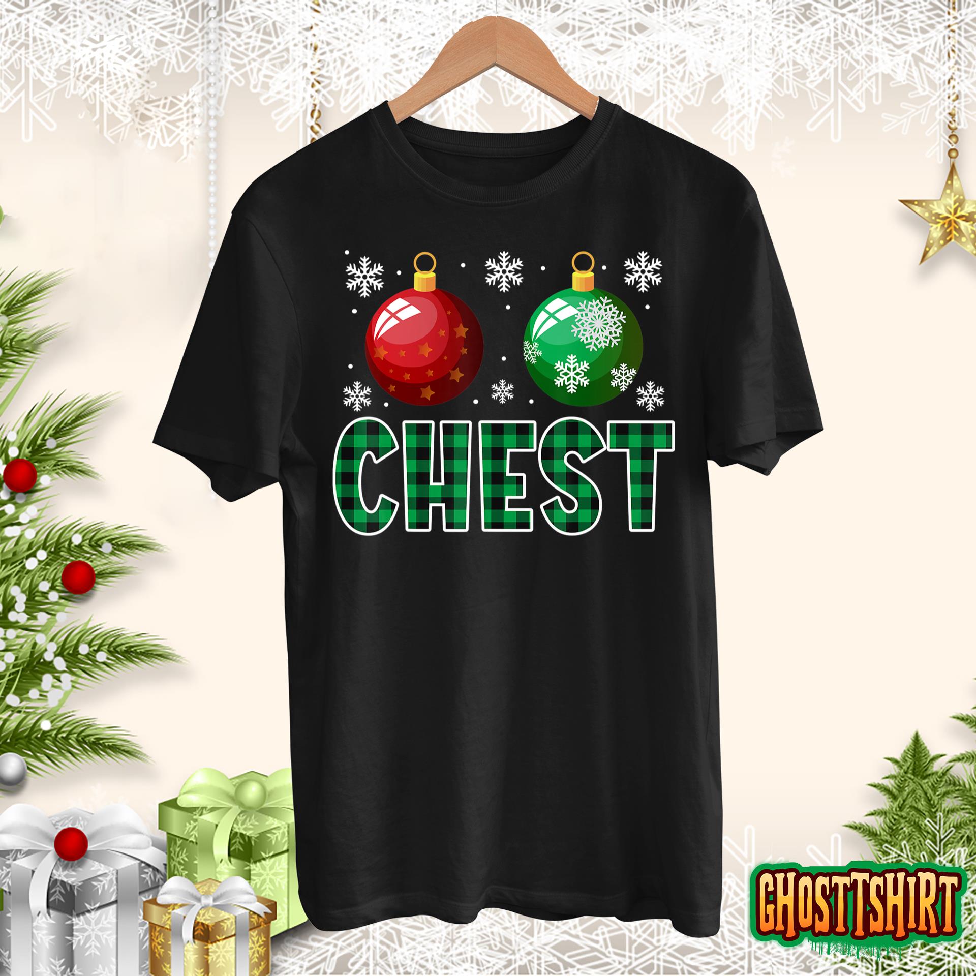 Chest Nuts Christmas T Shirt Matching Couple Chestnuts Sweatshirt