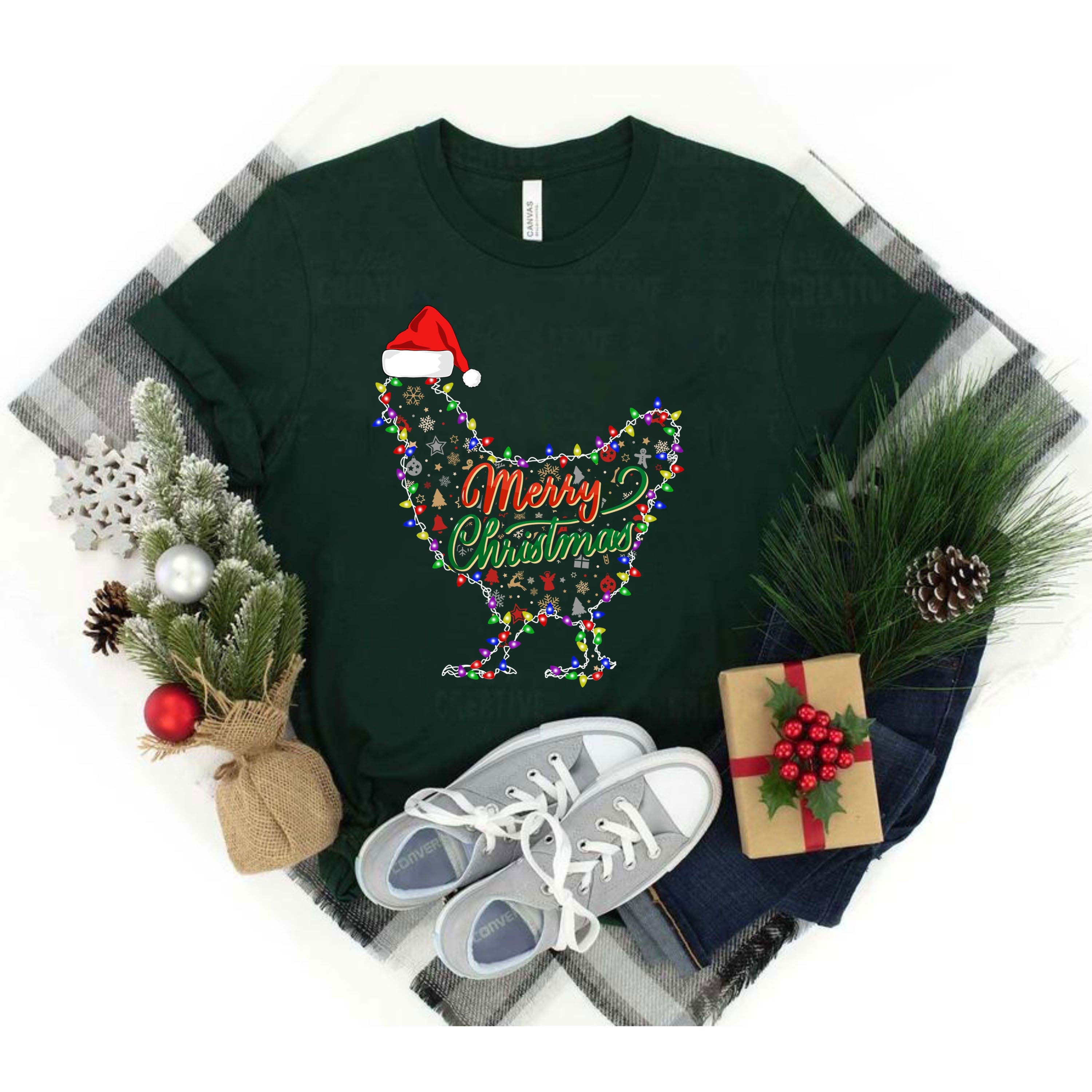 Chicken Christmas Sweatshirt