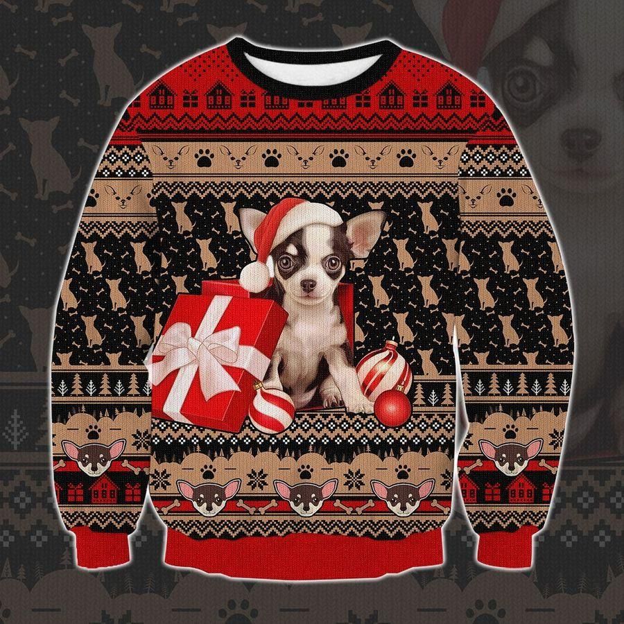 Chihuahua Ugly Christmas Sweater | For Men & Women | Adult | US1889- Best Christmas Gifts 2023