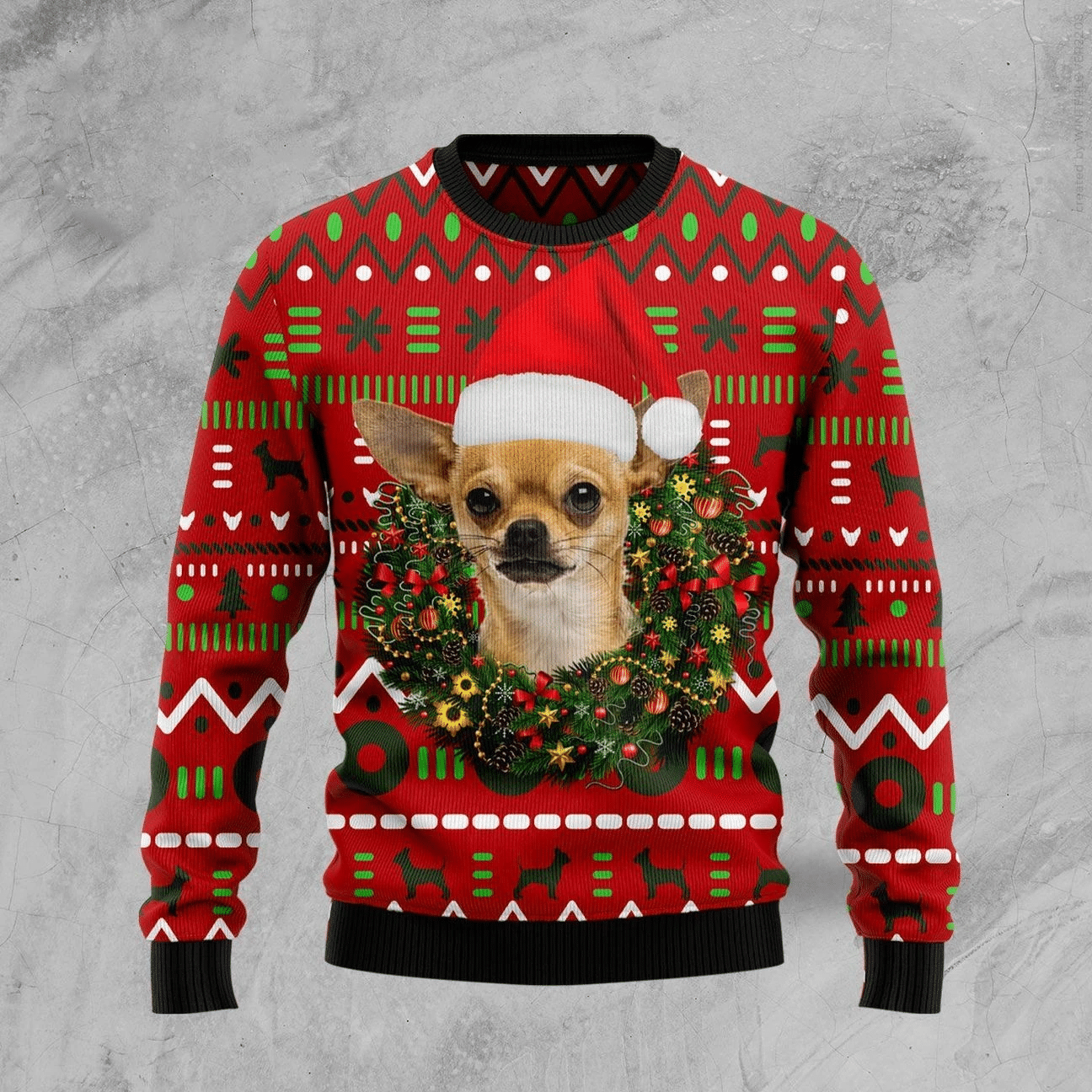 Chihuahua Ugly Christmas Sweater | For Men & Women | Adult | US3000- Best Christmas Gifts 2023