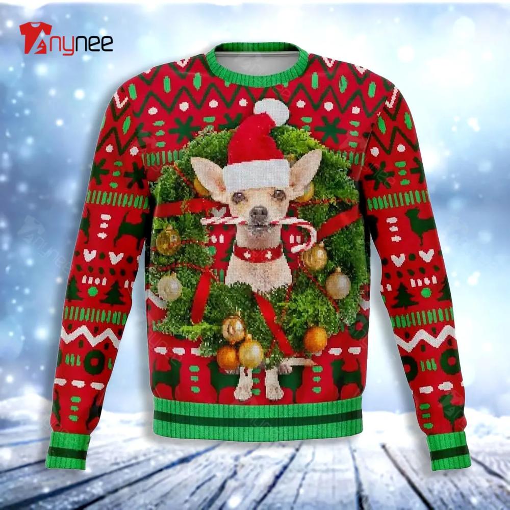 Chihuahua Xmas Life Ugly Christmas Sweater- Best Christmas Gifts 2023