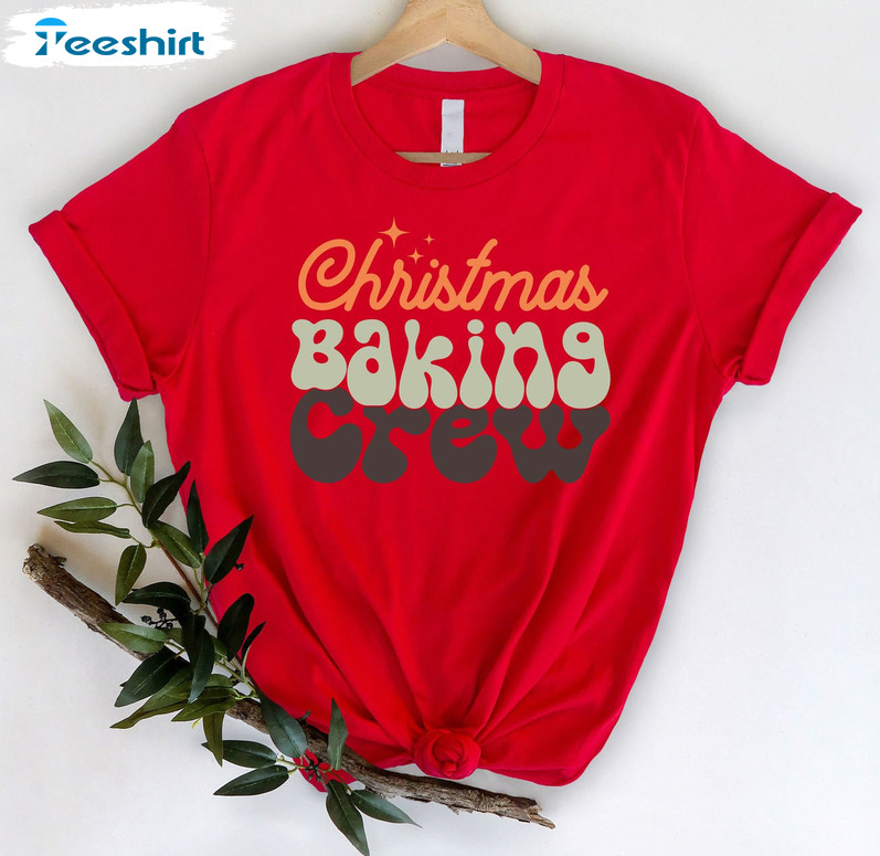 Christmas Baking Crew Shirt – Vintage Christmas Crewneck Sweatshirt