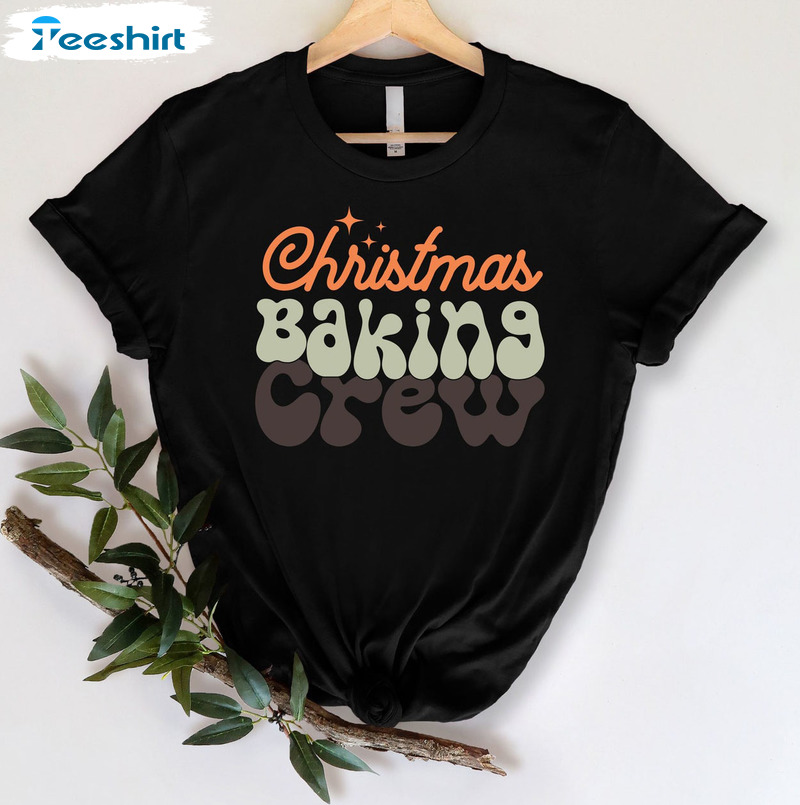 Christmas Baking Crew Shirt – Vintage Christmas Crewneck Sweatshirt