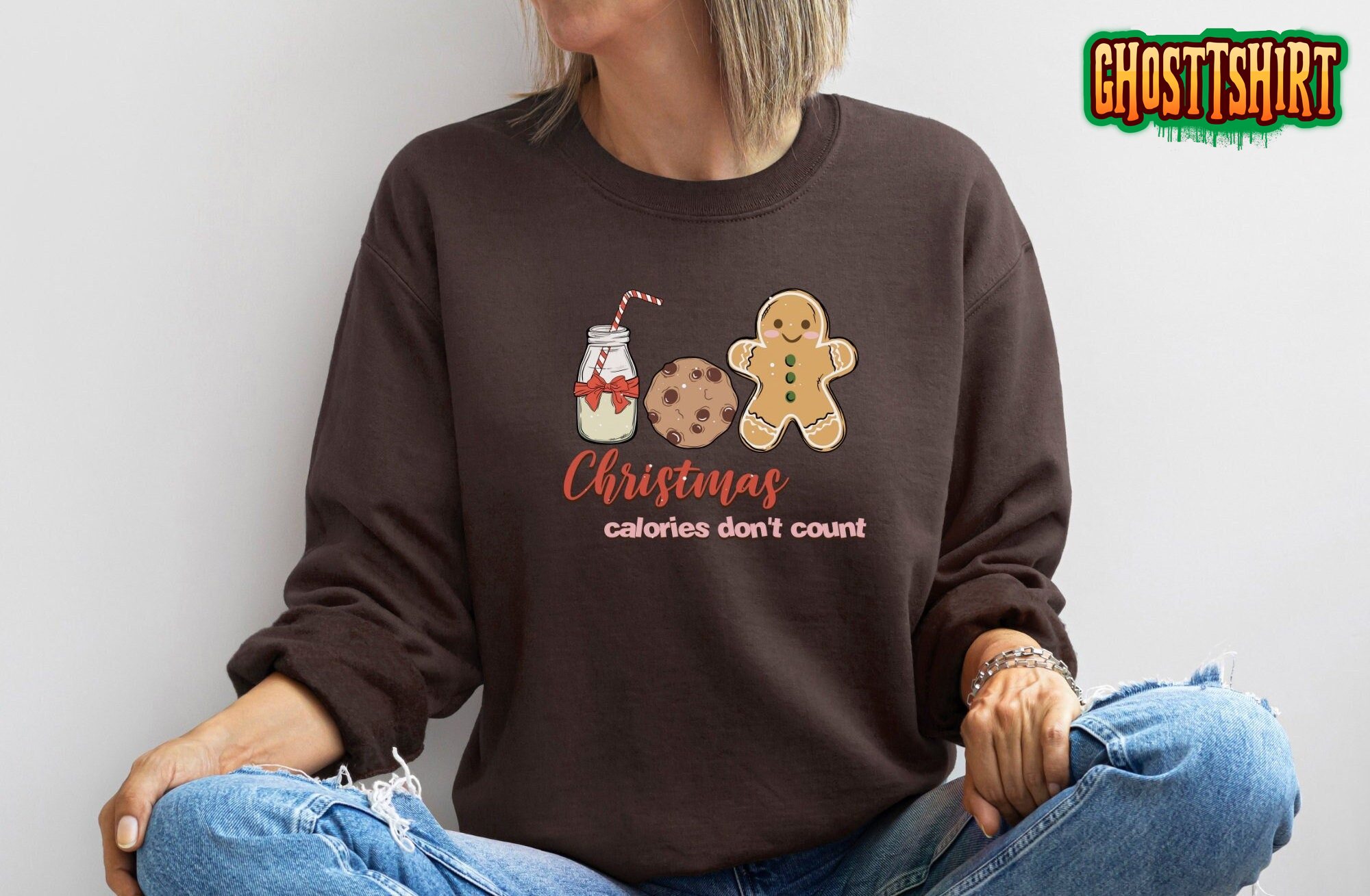 Christmas Calories Don’t Count Sweatshirt