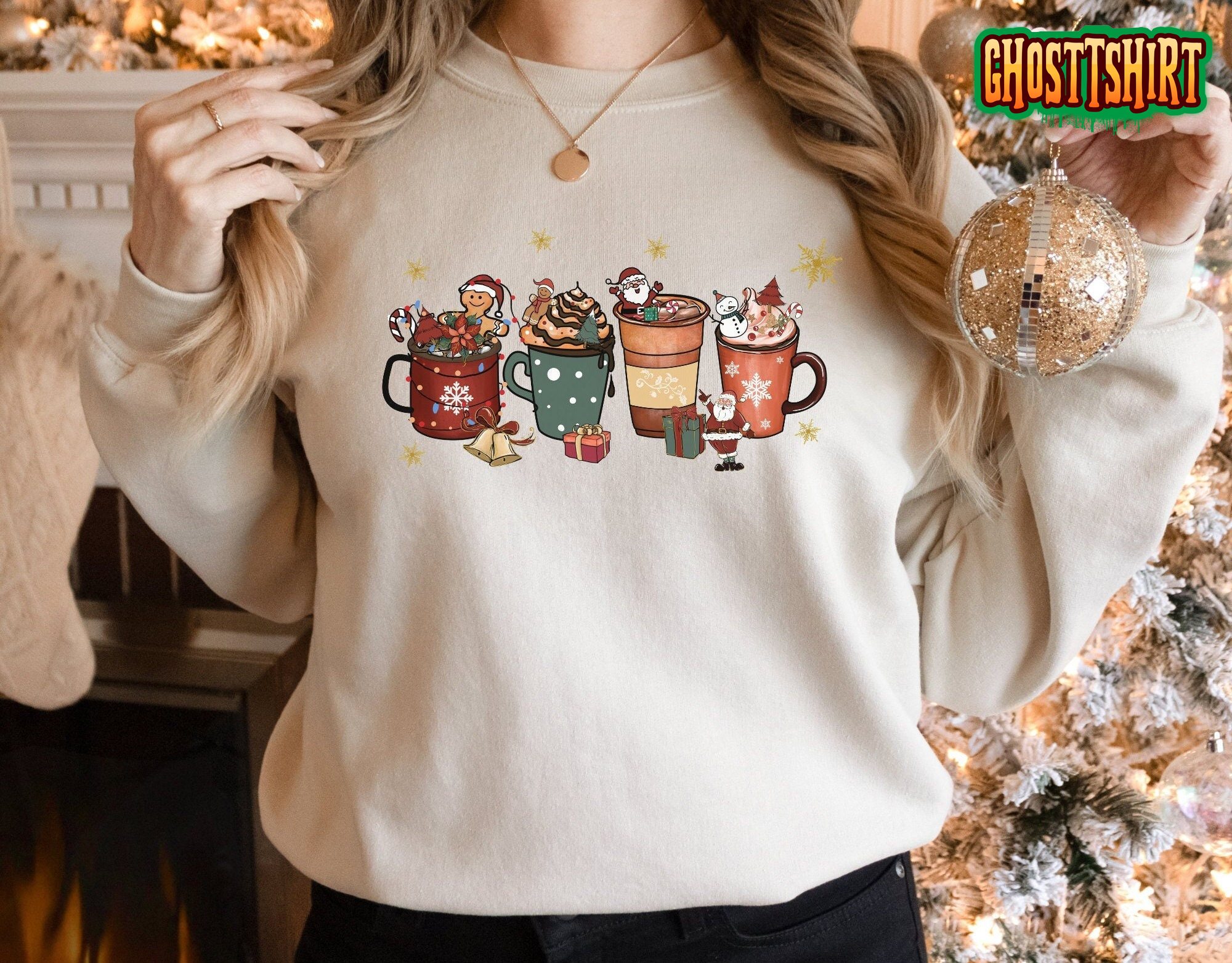 Christmas Coffee Gift Sweatshirt