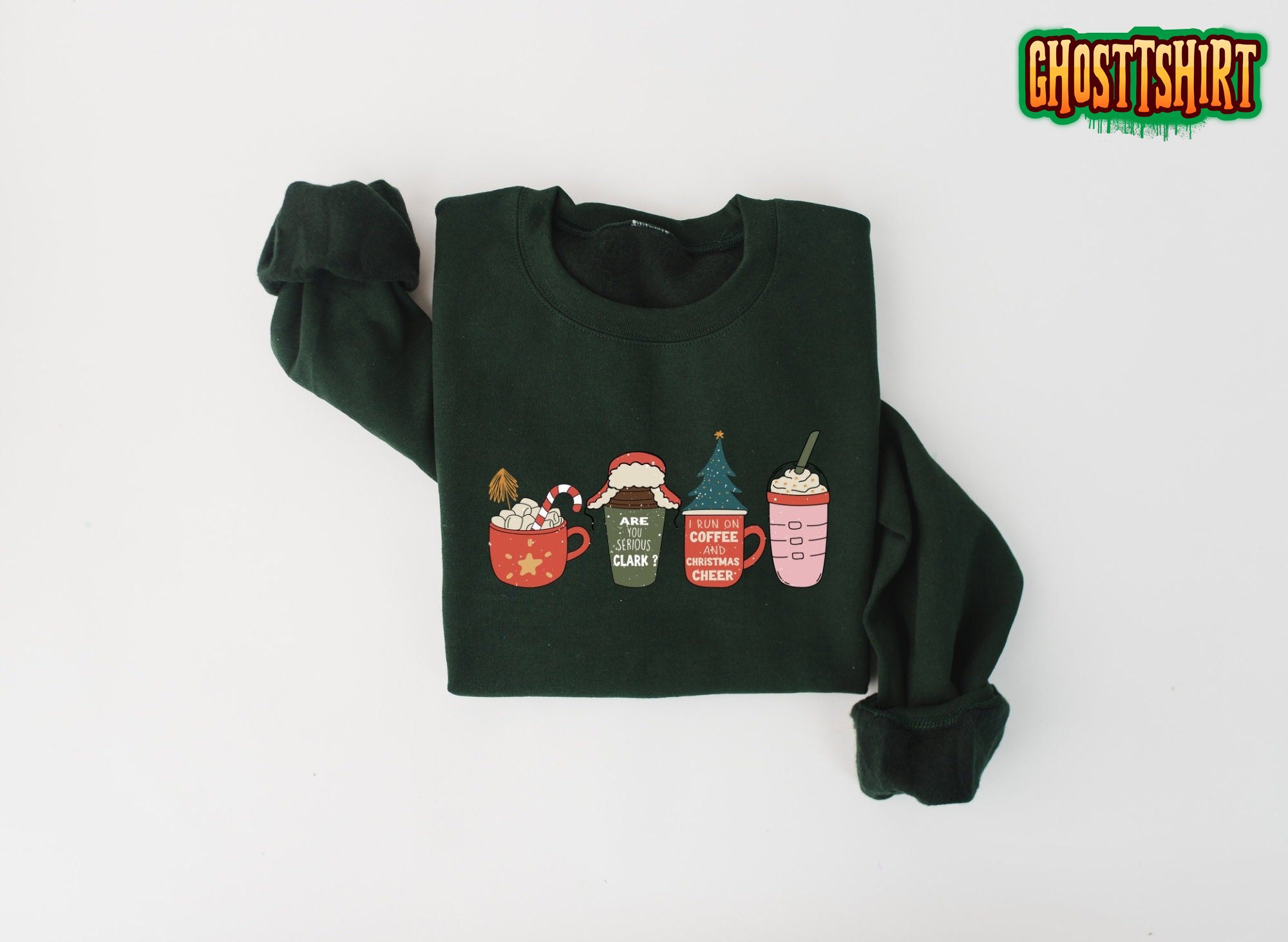 Christmas Coffee Sweatshirt for Women