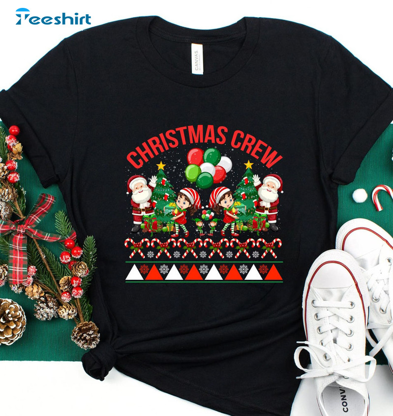 Christmas Crew Shirt – Christmas Holliday Matching Sweatshirt For Family