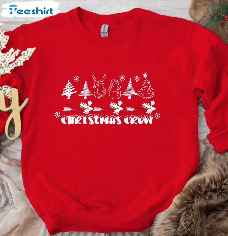 Christmas Crew Shirt – Holiday Season Unisex Hoodie Long Sleeve