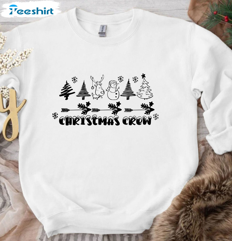 Christmas Crew Shirt – Holiday Season Unisex Hoodie Long Sleeve