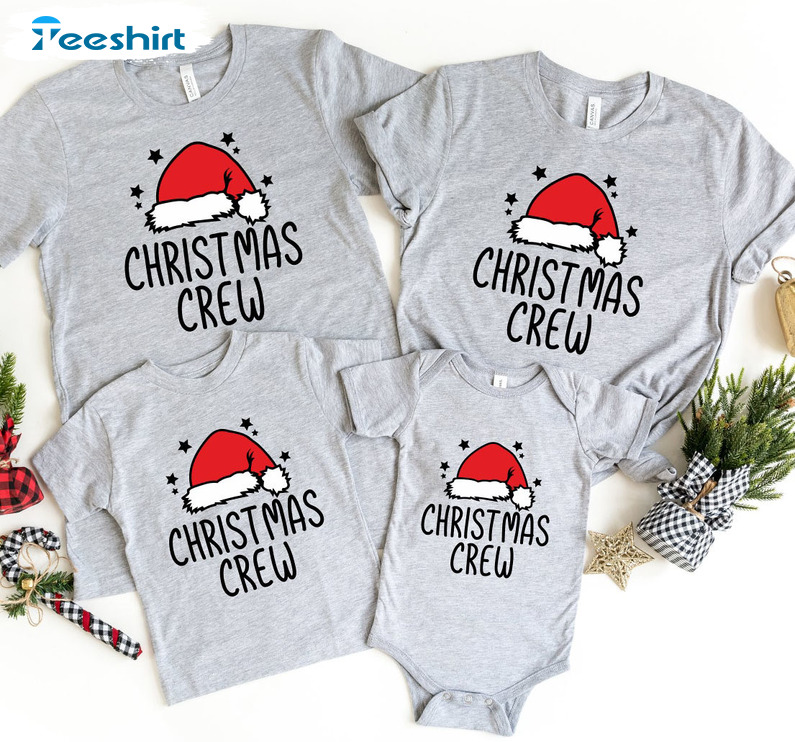 Christmas Crew Shirt – Merry Christmas Matching Unisex T-shirt