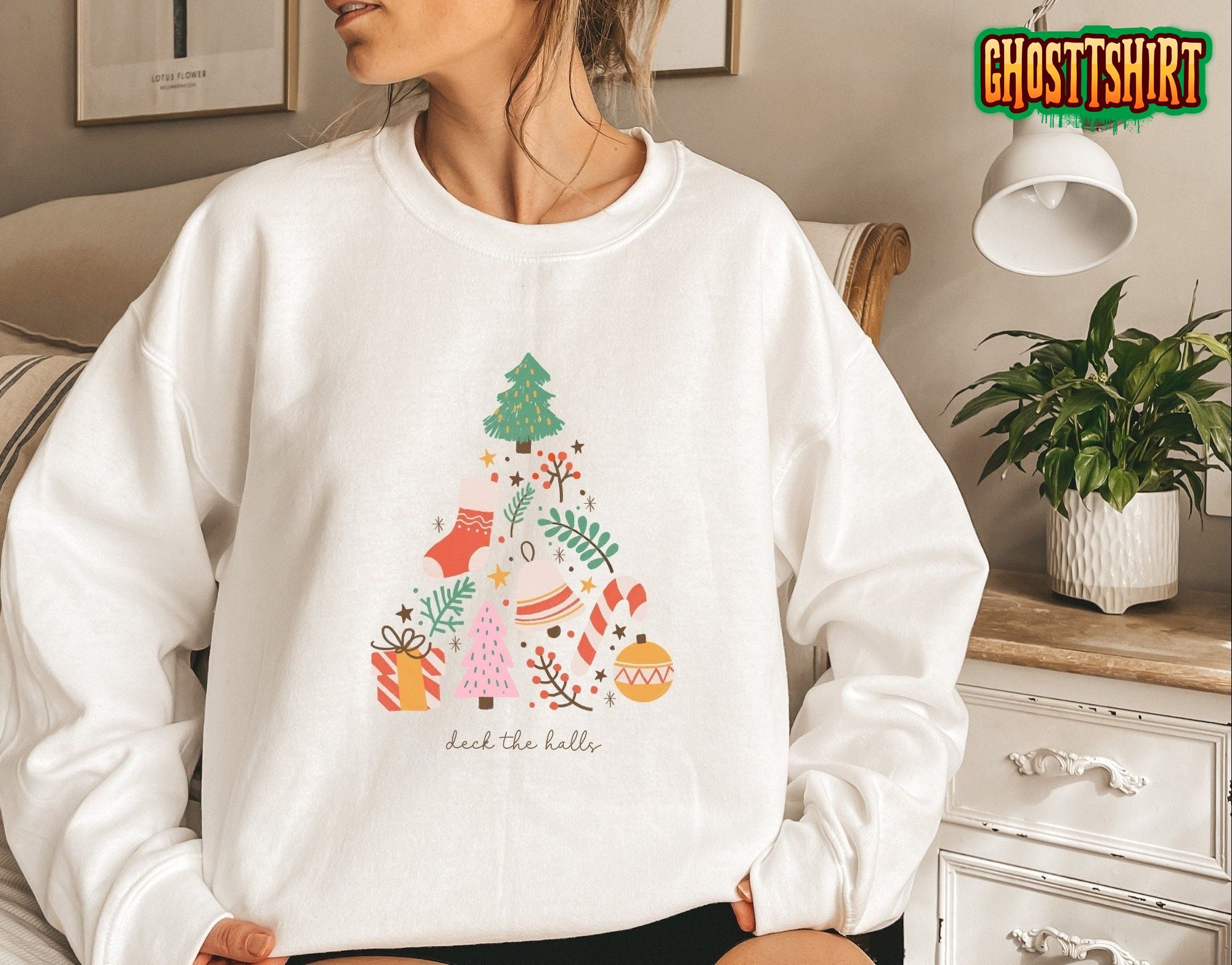 Christmas Deck the Halls Sweatshirt