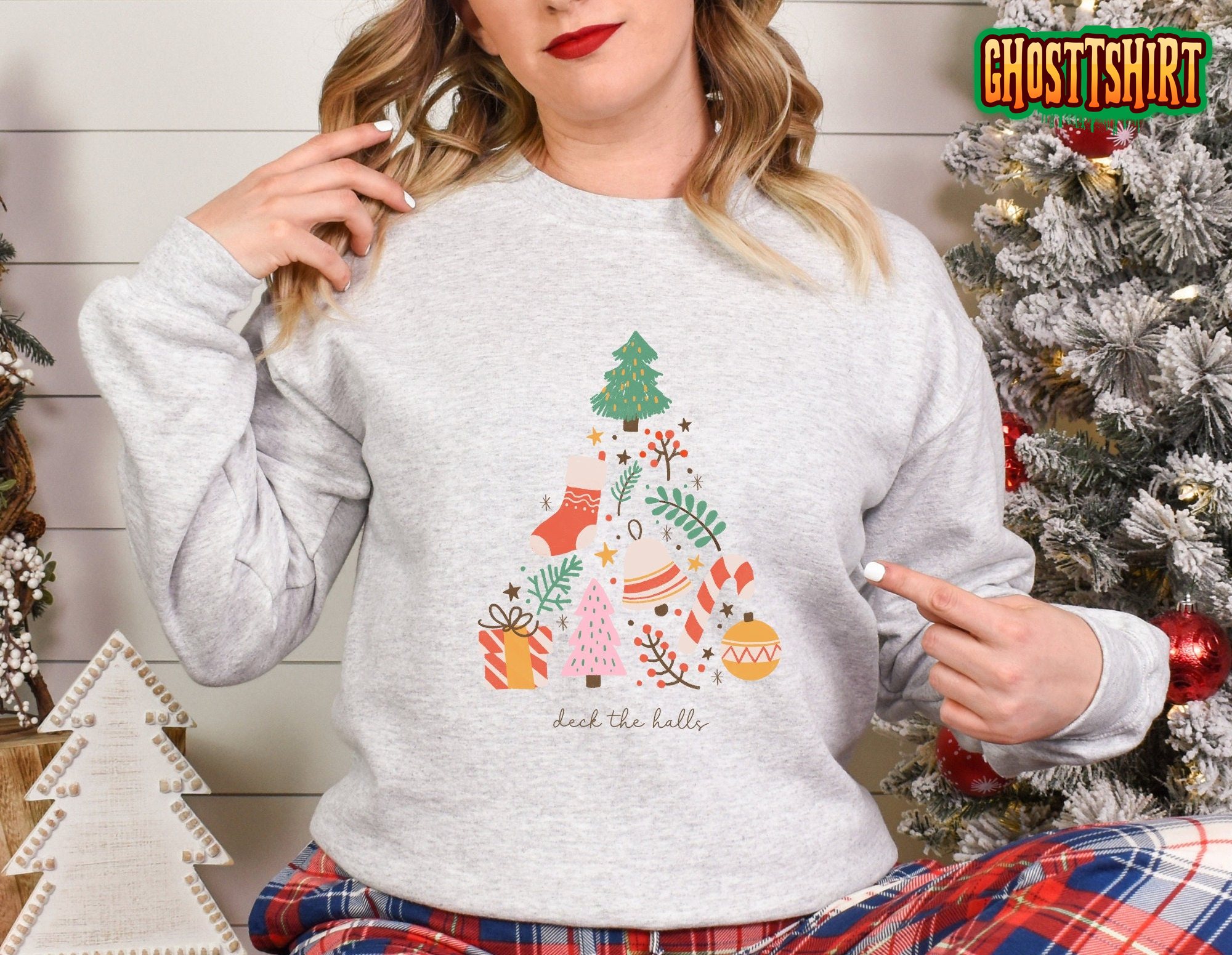 Christmas Deck the Halls Sweatshirt