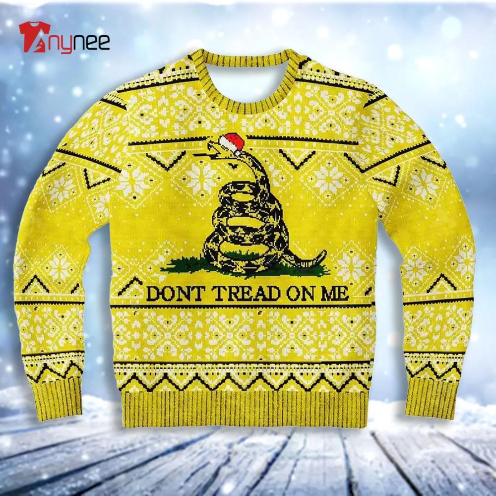 Christmas Do Not Treat On Me Ugly Christmas Sweater- Best Christmas Gifts 2023