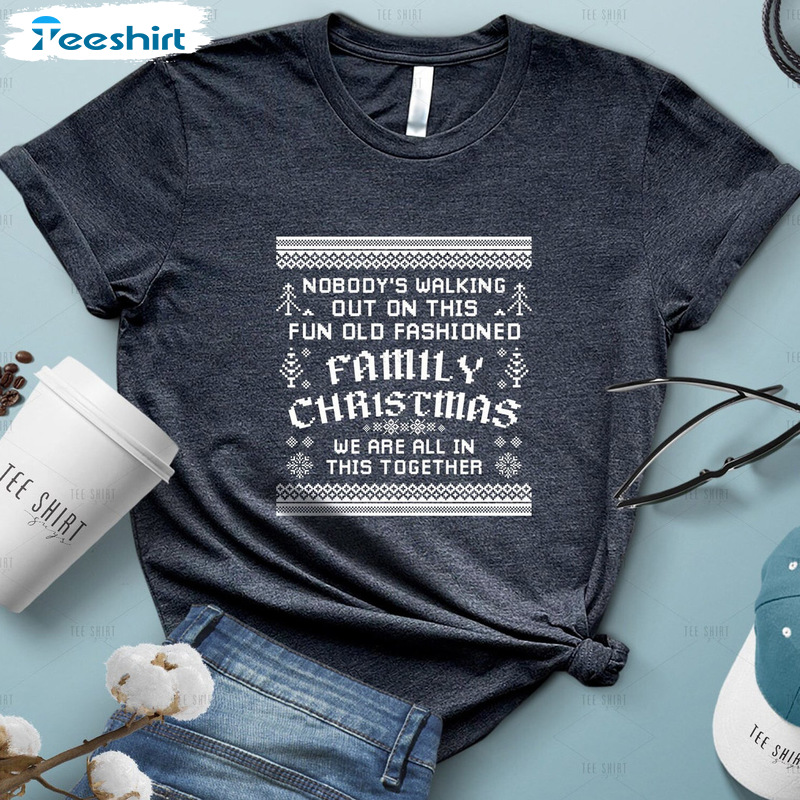 Christmas Family Shirt – Christmas Vacation Movie Sweatshirt Short Sleeve