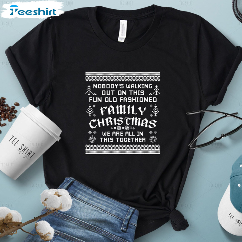 Christmas Family Shirt – Christmas Vacation Movie Sweatshirt Short Sleeve