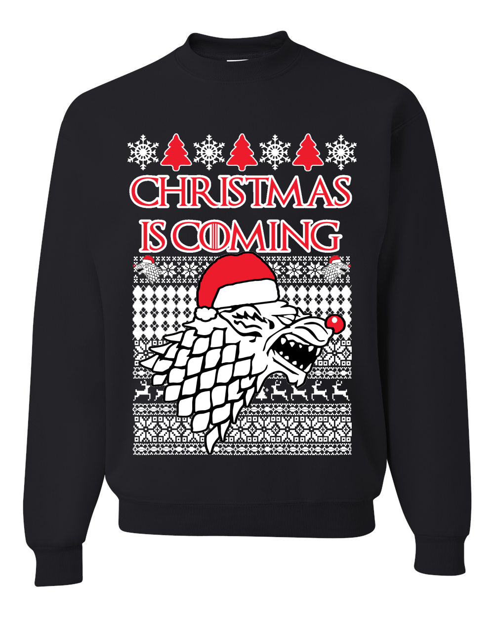 Christmas is Coming GoT Stark Merry Ugly Christmas Sweater- Best Christmas Gifts 2023