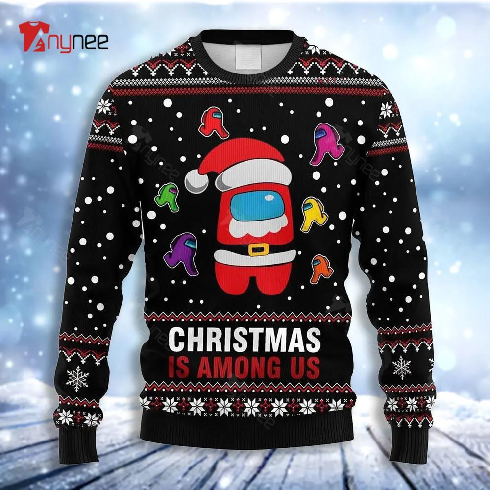 Christmas Is Mong Us Ugly Christmas Sweater- Best Christmas Gifts 2023