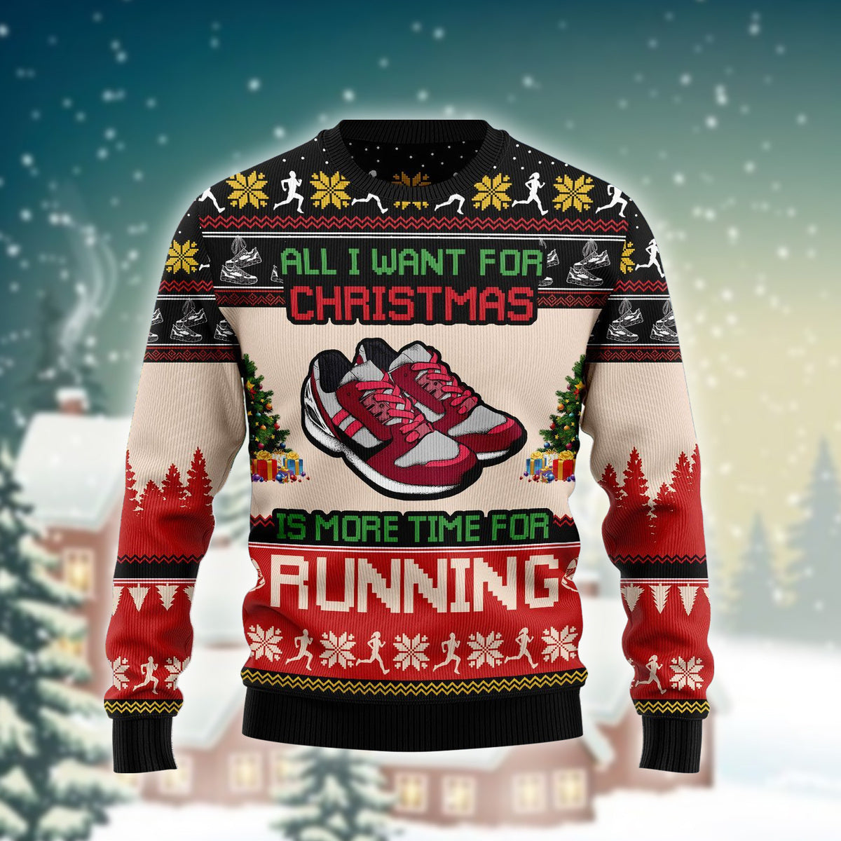 Christmas Is More Time For Running Ugly Sweater – Best Christmas Gifts 2023