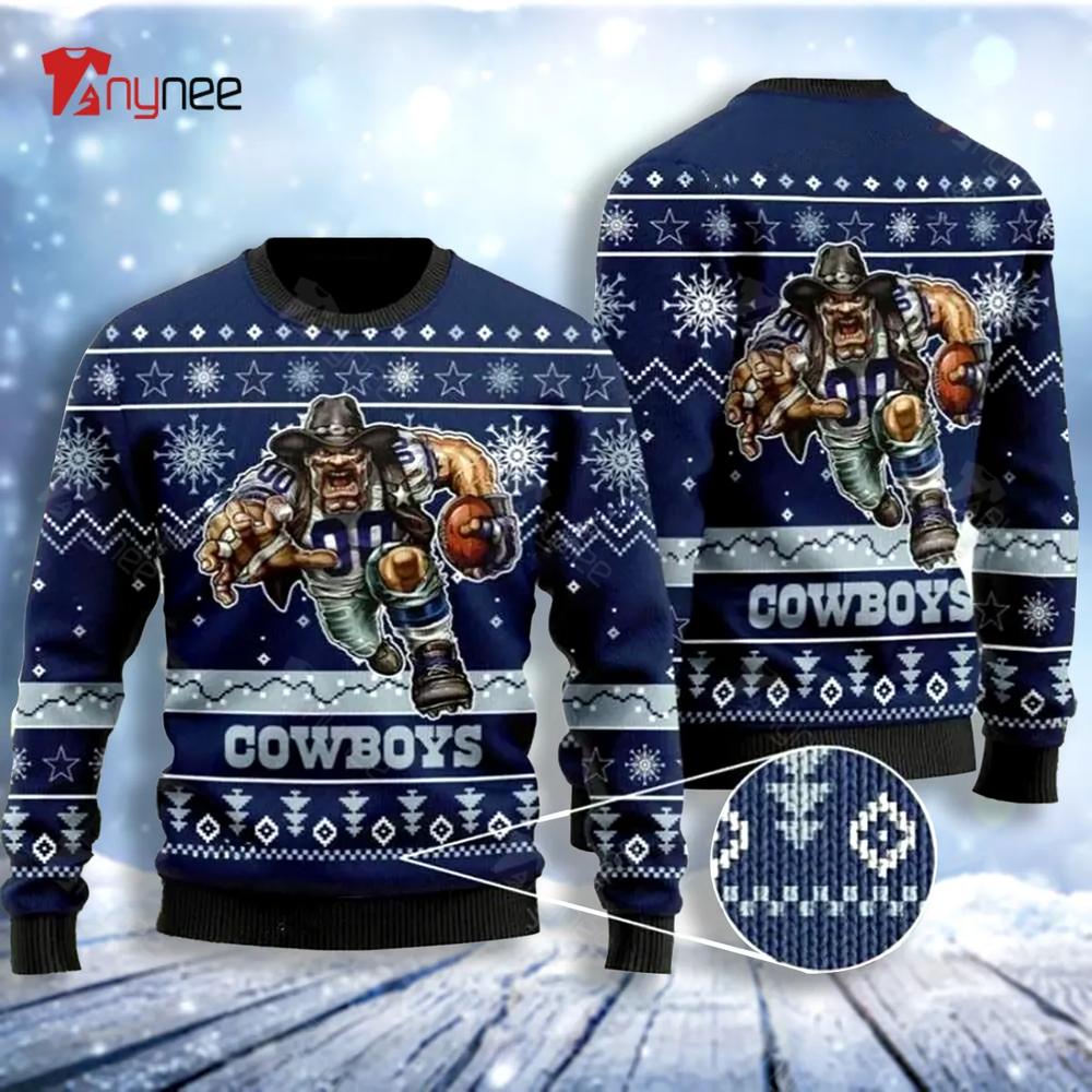 Christmas Nfl Dallas Cowboys Ugly Christmas Sweater- Best Christmas Gifts 2023