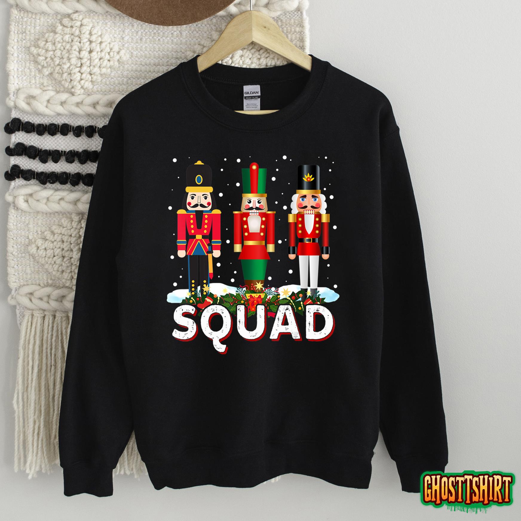 Christmas Nutcracker Squad Ballet Dance Funny Holiday Hoodie