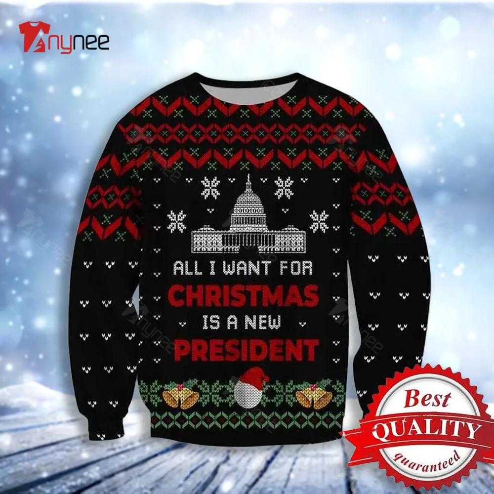 Christmas President Ugly Christmas Sweater- Best Christmas Gifts 2023