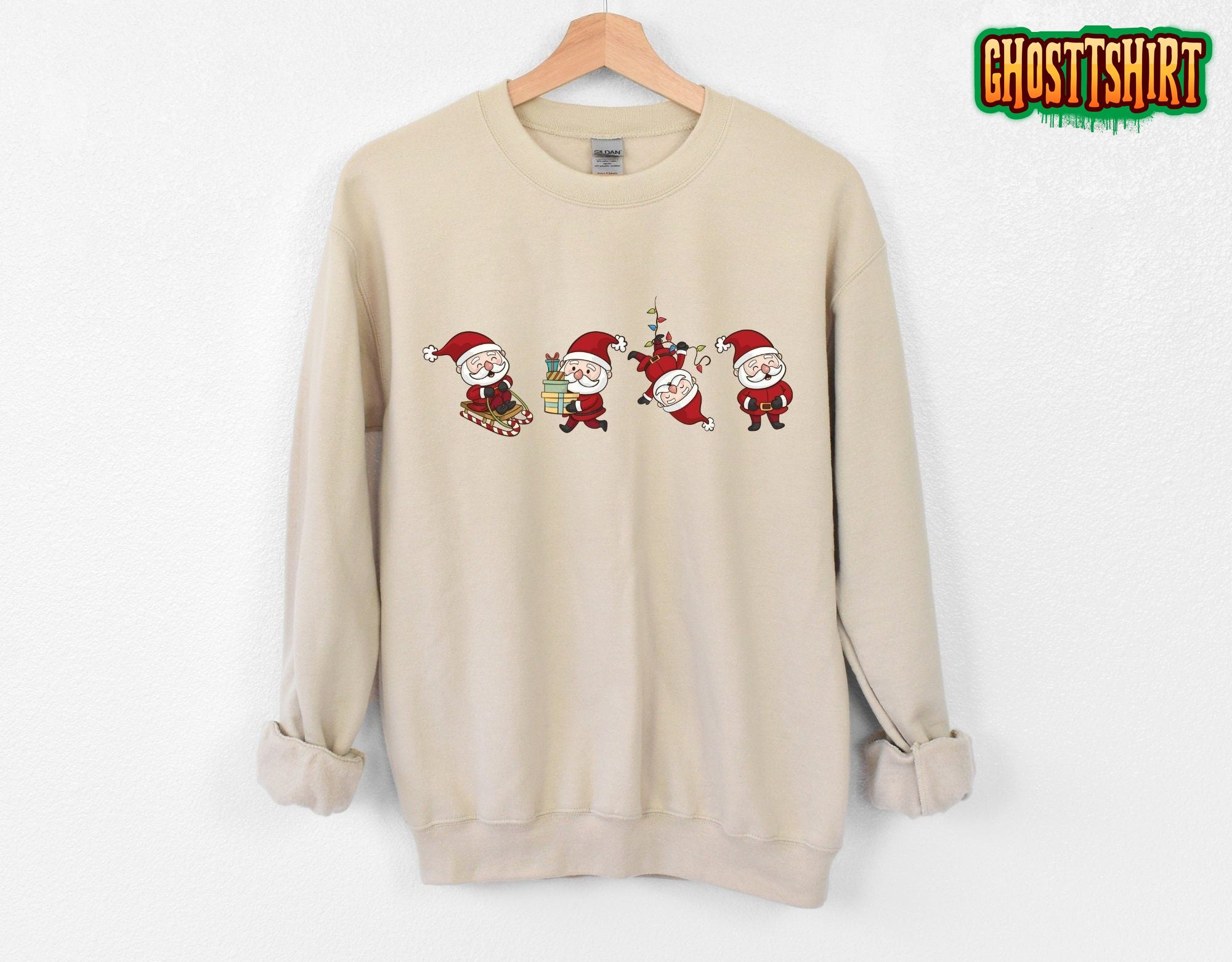 Christmas Santa Cute Sweatshirt