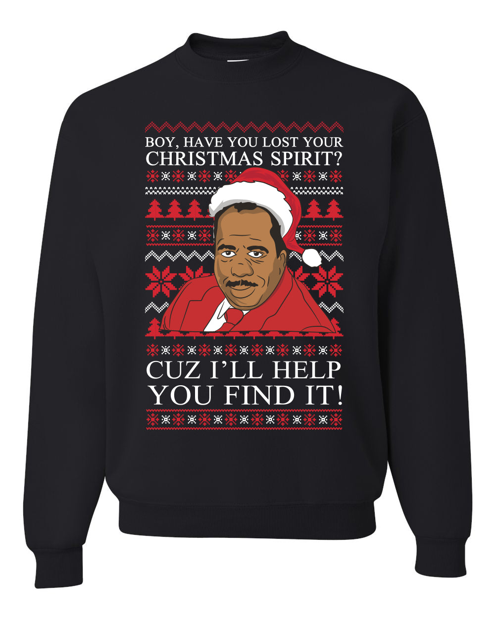 Christmas Spirit I’ll Help You Find It Stanley Hudson Merry Ugly Christmas Sweater- Best Christmas Gifts 2023